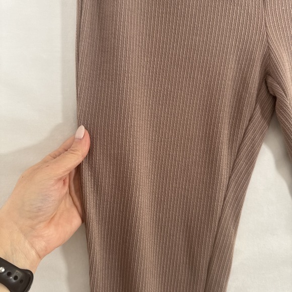 NWT! Women's Cozy Listicle Rib Knit Tank & Legging Set Mocha Large - Picture 12 of 16